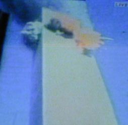 Zerst�rung des World Trade Centers, dem mit 420m - mit Sendemast 526m - einst h�chsten Geb�ude der Welt