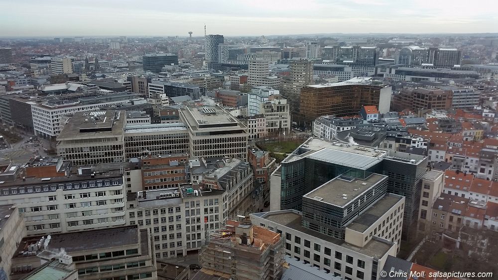 Br&uuml;ssel, vom Bastion Tower aus